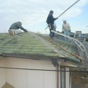 熊本市中央区帯山F様邸コロニアル屋根葺き替え工事