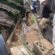熊本地震災害復旧（擁壁工事）