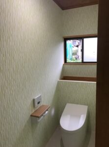 熊本県玉名郡H様　トイレリフォーム工事