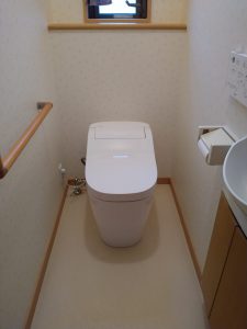 熊本県合志市U様邸　トイレリフォーム工事