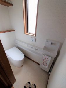 熊本市東区M様邸　トイレリフォーム工事