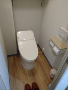 熊本市西区H様邸　トイレリフォーム工事