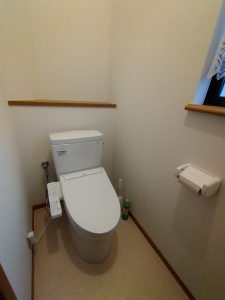 熊本市北区S様邸　トイレリフォーム工事