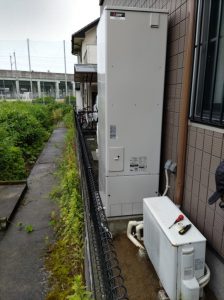 熊本市西区O様邸　エコキュートリフォーム工事