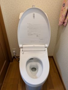 熊本市東区H様邸　トイレリフォーム工事