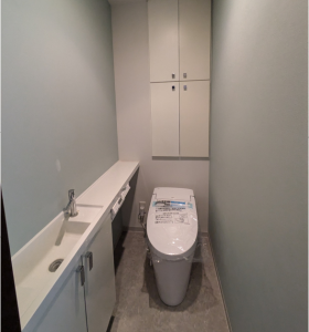 熊本市中央区I様邸　トイレリフォーム工事