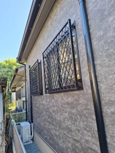 宇土市K様邸　面格子取付工事