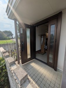 熊本市東区Y様邸　玄関ドアリフォーム工事