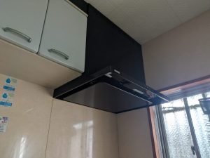熊本県熊本市Y様邸　キッチン換気扇取替工事